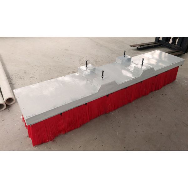 Metal Support 1.5m Forklift Sweeper Attachment Brush