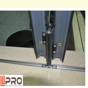 Accordion Folding Window Doors / Aluminium Folding Window Dust Resistance