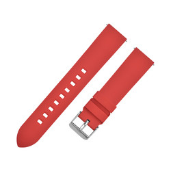 ROHS Quick Release 20mm Silicone Rubber Smart Watch Strap