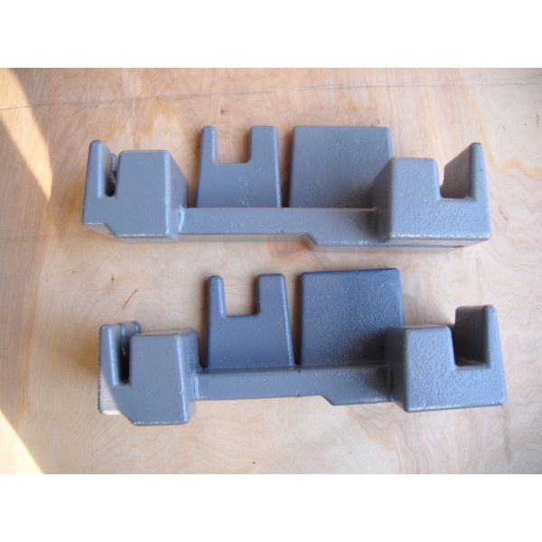 10kg counterweight, Surface powder spray,grey iron casting,Customized sand