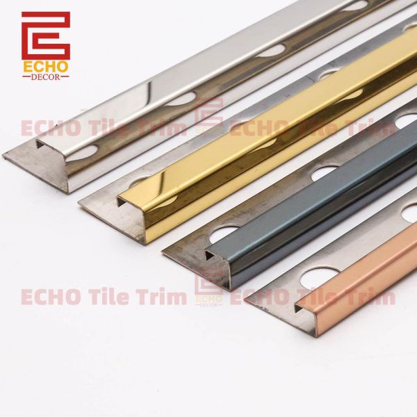 Stainless Steel Tile Trim 12mm
