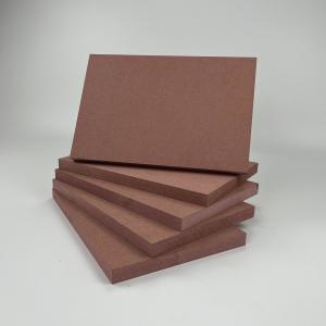 Nontoxic Durable MDF Veneer Panels , Moistureproof MDF Fiber Board