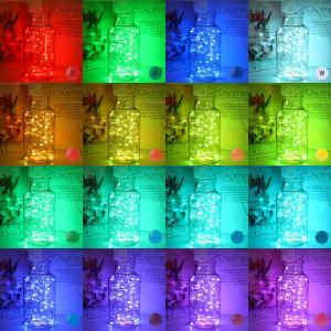 Blue IP65 USB String Lights 150 LED Festival Fairy Lights with 0.5m Cable