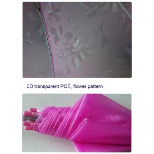 8mm Metal Shaft Jacquard Windproof Golf Umbrellas For Men