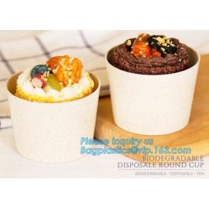 Wheat straw Compostable PLA eco-friendly biodegradable Biodegradable ECO