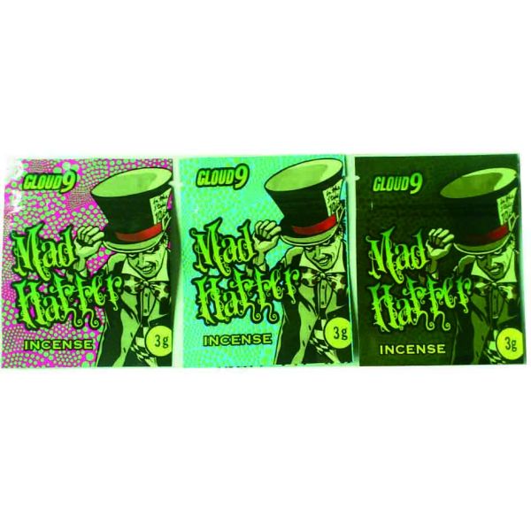 Wholesale custom printed small foil spice incense bags from China