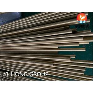 ASTM B111 C68700 Copper Round Tube Seamless Tube For Heat Exchanger Condencer