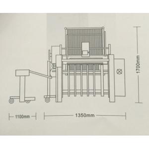 Combi - folding Post Press Equipment With Electric Control Knife