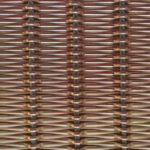 Quality Corrosion Resistant Round Decorative Woven Wire Mesh Beautiful Long Lasting Decoration for sale