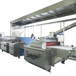 Automatic Hard and Soft Biscuit Making Machine with gas Tunnel Oven for capacity