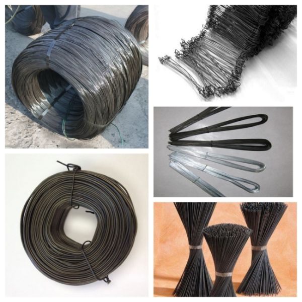 Soft 18 Gauge Black Annealed Wire Iron Customized