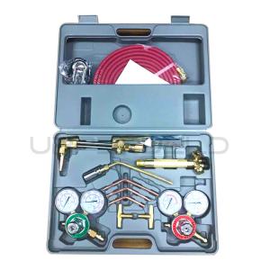 China Portable Oxygen Acetylene Gas Cutting Torch and Welding Kit for Medium Duty Regulator on sale China Portable Oxygen Acetylene Gas Cutting Torch and Welding Kit for Medium Duty Regulator on sale