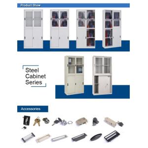 12mm Shelf Edge 0.4mm Plate Metal File Cabinet