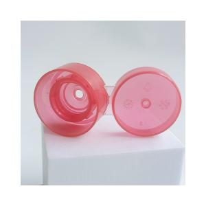 Bottles 22mm Transparent Cylindrical Double Wall Plastic Flip Cap for Customized