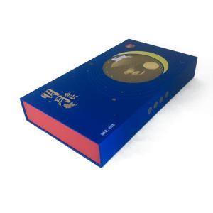 Exquisite Hardboard Paper Gift Box Packaging With Plastic Insert Tray