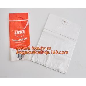 biodegradable newspaper bag, doorknob bags,Poly Wicket Bag Plastic Printed Bread