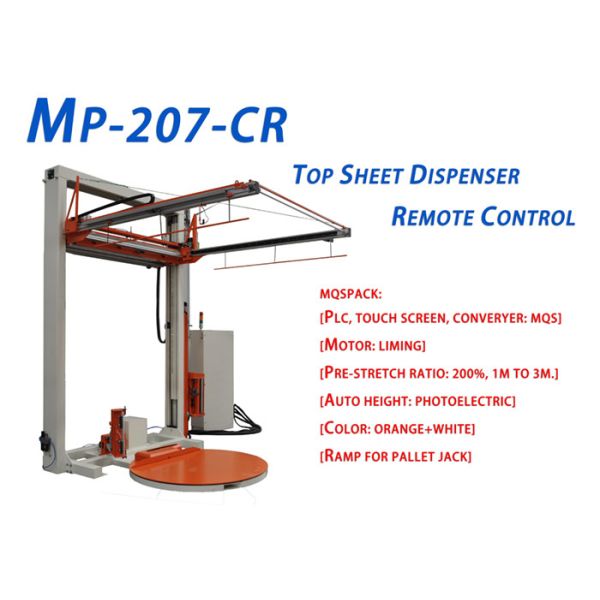 Powered Pre - Stretch Semi Automatic Stretch Wrapper With Turntable Home