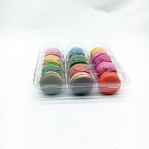 Plastic Clear 12 pack macaron tray