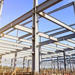 Antirusty Q235 Industrial Steel Structure Warehouse Steel Frame Car Park