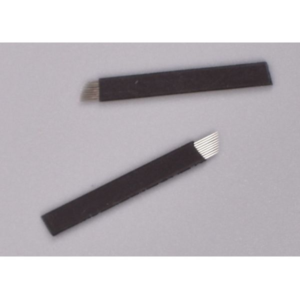 OEM Permanent Makeup Accessories Tattoo Curved Microblading Permanent Makeup Blades