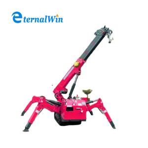 Telescopic Boom Hydraulic Spider Crawler Crane For Narrow Space