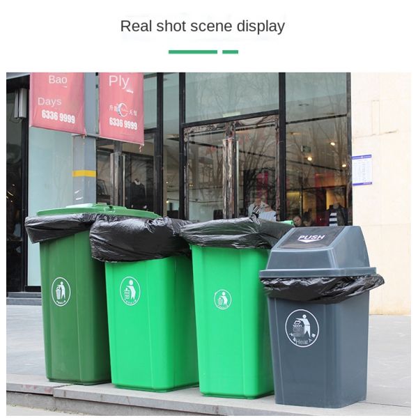 Large Size 140*120 Disposable Black Sanitation Thickened Flat Big Garbage Bag Factory Wholesale Plastic Garbage Bag