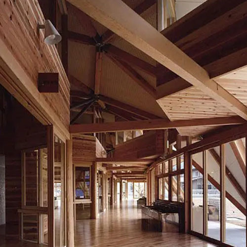 Outdoor wooden structure high temperature resistant color rubbing treasure water