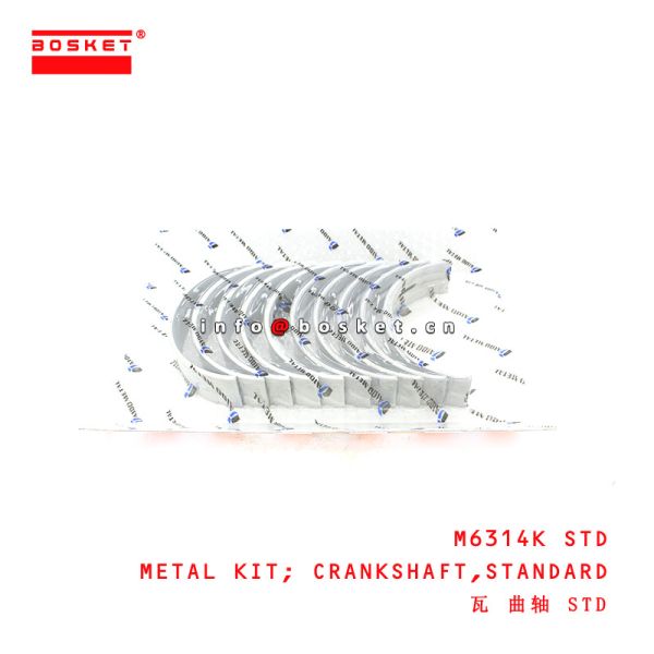 Buy M6314K STD Standard Crankshaft Metal Kit suitable for ISUZU at wholesale prices