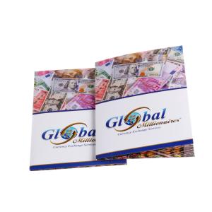 Custom design three folding leaflets brochures poster flyers card printing