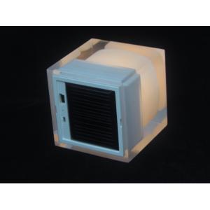 Solar powered cube light, solar crystal candle, fashionable shape
