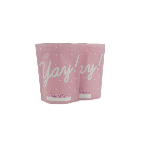 Buy Resealable Plastic Pouches Packaging  Shinny Natural Scrub Bags Gravure Printing at wholesale prices