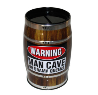 Buy Custom Cylindrical Coffee Tin Cans With Valve 250 500g Screw On Lid at wholesale prices