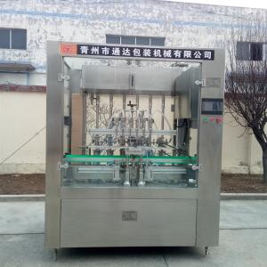 Fully Automatic Cooking Oil / Ketchup Filling Machine High Performance