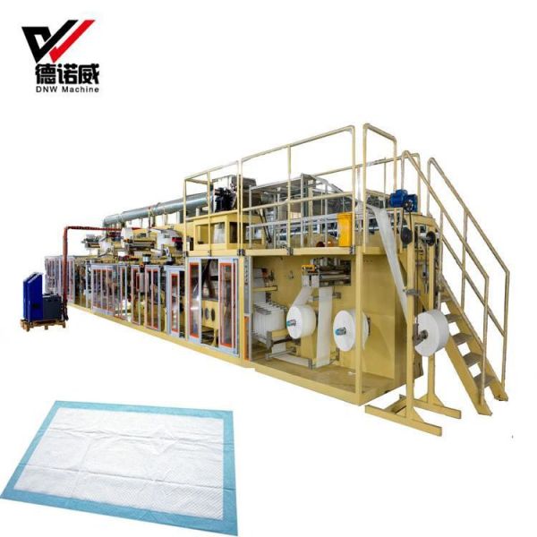 Buy Ladies Sanitary Pads Machine Disposable Under Pad Making Machine at wholesale prices