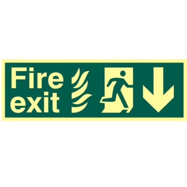 Buy Customizable Photoluminescent Safety Sign No Electricity Customization Upon Request at wholesale prices