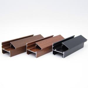 China T5 Linea 32​ Casement Extrusion Aluminium Profiles For Windows And Doors on sale
