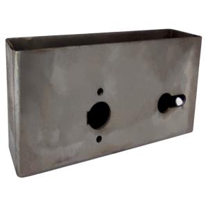 Steel Iron Hardware Weldable Mortise Lock Box For Swing Gates Mortise Lock