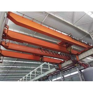ISO 50 / 10 Ton Electric Double Girder Bridge Crane For Warehouse