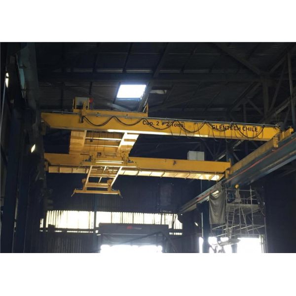 Buy Long Life Double Girder Overhead Cranes , Electric Overhead Travelling Crane at wholesale prices