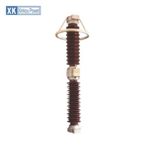 Quality 10kv Metal Oxide Surge Arrester In Transmission Line Substation Polymeric for sale