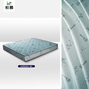 TUV Certified Bamboo Charcoal Knitted Mattress Fabric 220g Customized