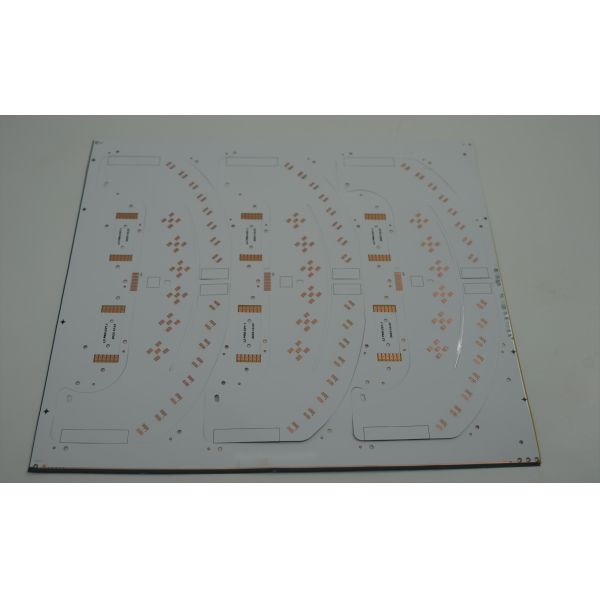Buy 2L Flexible Pcb With Steel Stiffener Black Coverlay White Soldermask at wholesale prices