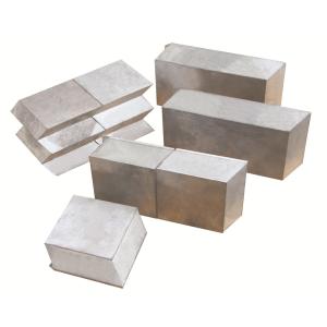Dovetail Grooves Rectangular Lead Shielding Bricks Interlocking