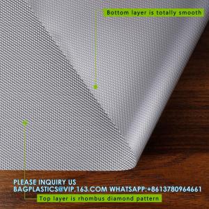 Kitchen Shelf Liner Drawer Liners, Non-Adhesive Refrigerator Liners Waterproof