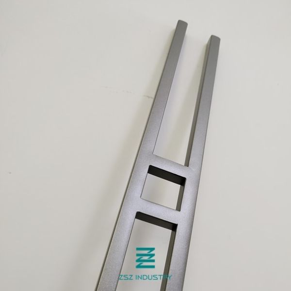 Buy Ash Grey Iron Balusters Metal Gate Posts Double Bar Iron Hollow Tube Square 1/2" X 1/2" at wholesale prices