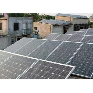 Black 450W 500W 550W Mono PV Panels Monocrystalline Solar Module