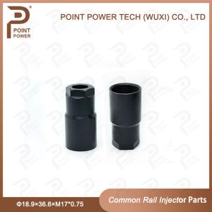 High Speed Steel Injector Nozzle Nut Cap Size Φ18.9×36.6×M17*0.75