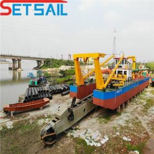 Quality 1000-3000mm Cutter Head Diameter Set Sail Hydraulic Cutter Suction Dredging Sand Machinery for sale