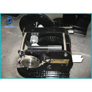 Manual Industrial Hydraulic Winch Barge Connecting Sidewinder / Anchor