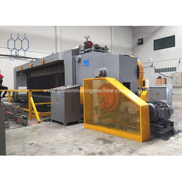 Buy Five Twist Automatic Plc Control System Gabion Mesh Machine For 4500mm Weaving Width at wholesale prices